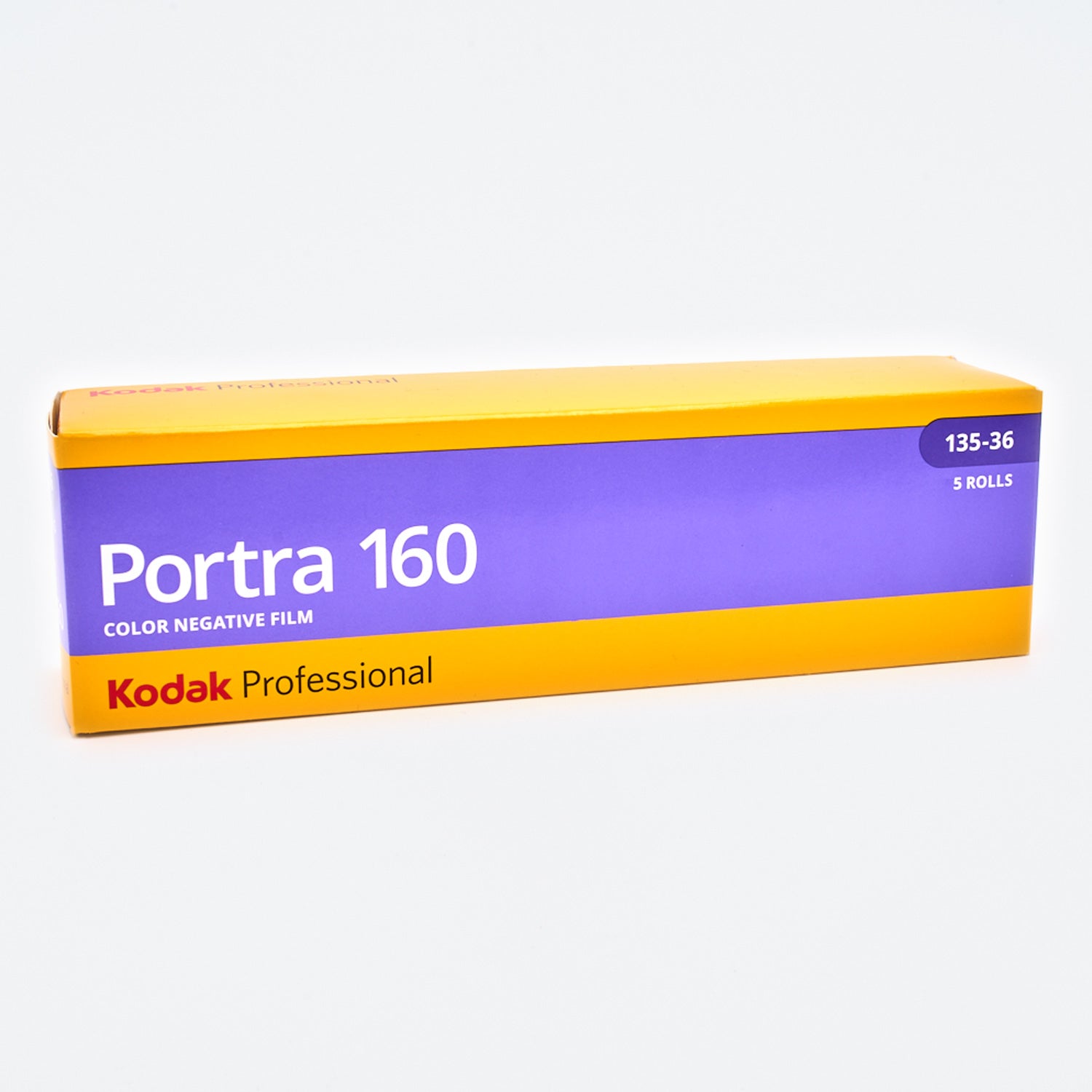 Kodak Portra 160 Farb-Negativfilm 135-36 (Kleinbild), 5er Pack