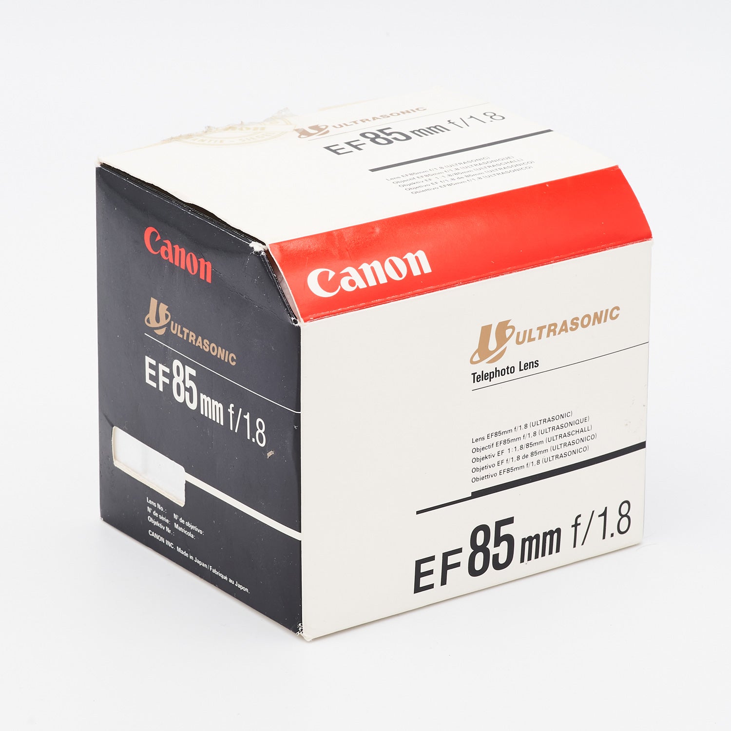 Canon EF 1.8/85mm USM (S/N 8900299D)
