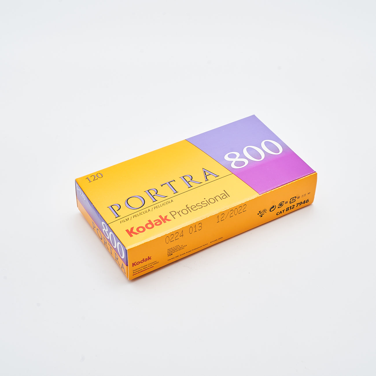 Kodak Portra 800 Farb-Negativfilm 120 (Mittelformat) (EXP. 07/23 !!!), 5er-Pack