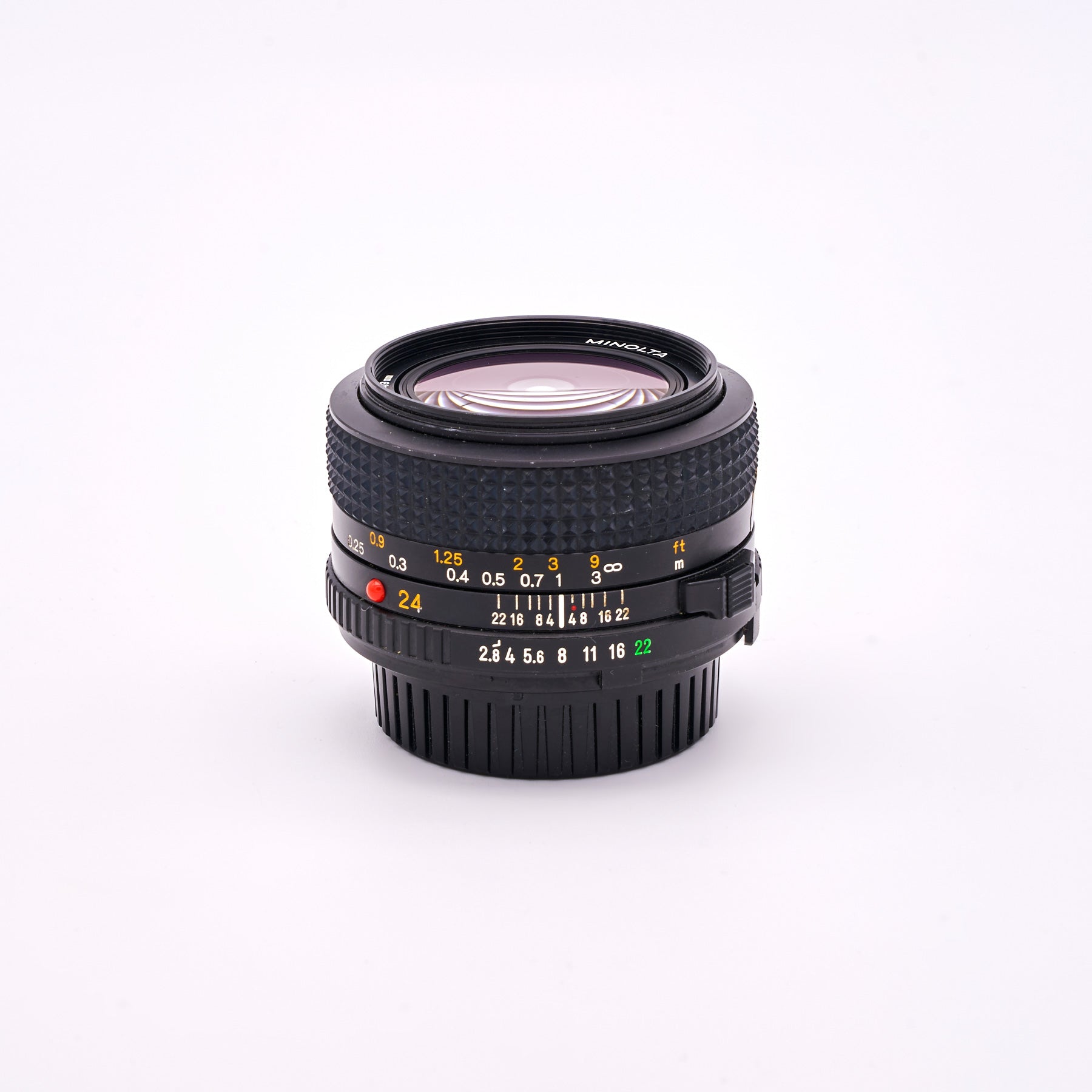 Minolta MD 2.8/24mm (S/N 3103873)