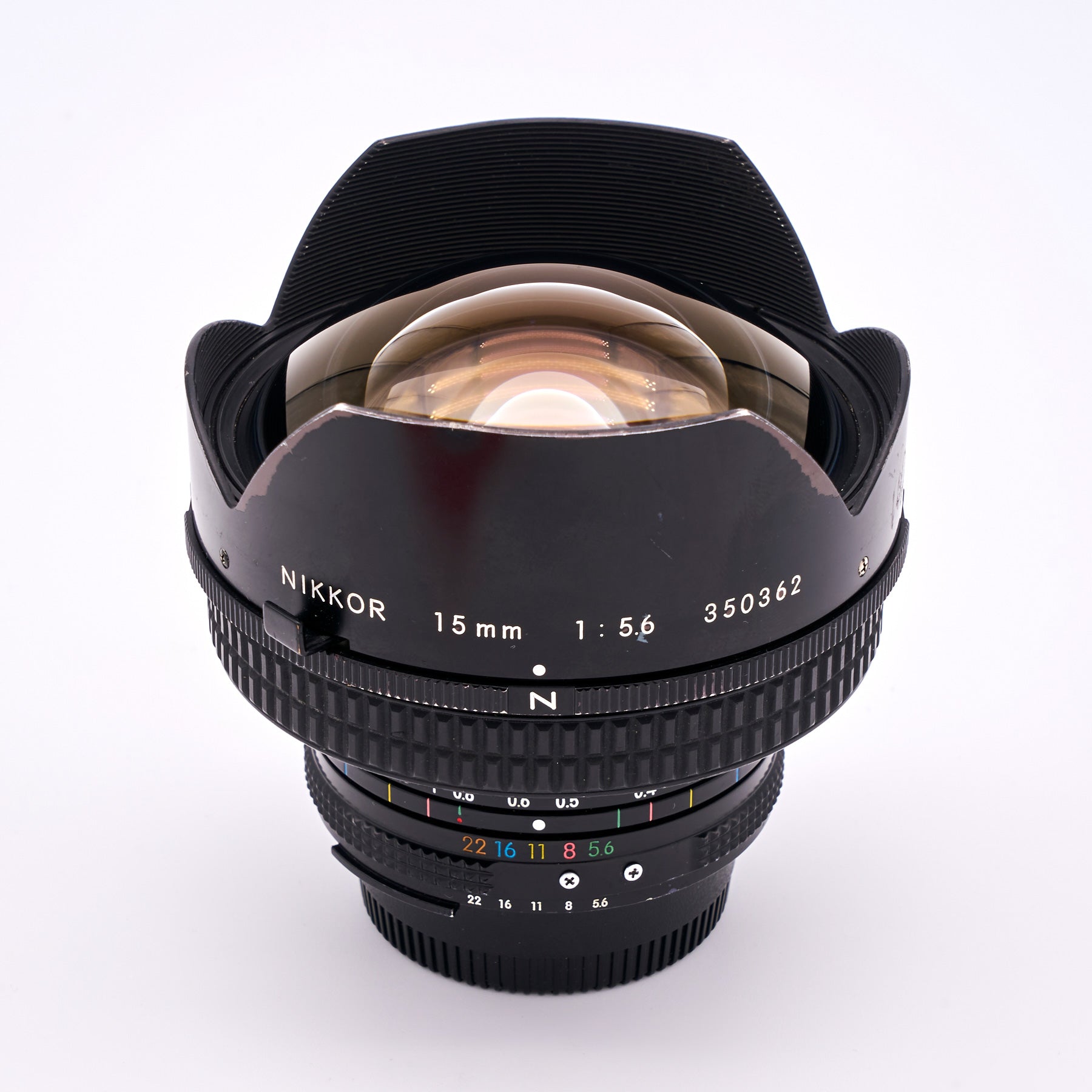 Nikon Nikkor 5.6/15mm Ai (S/N 350362)
