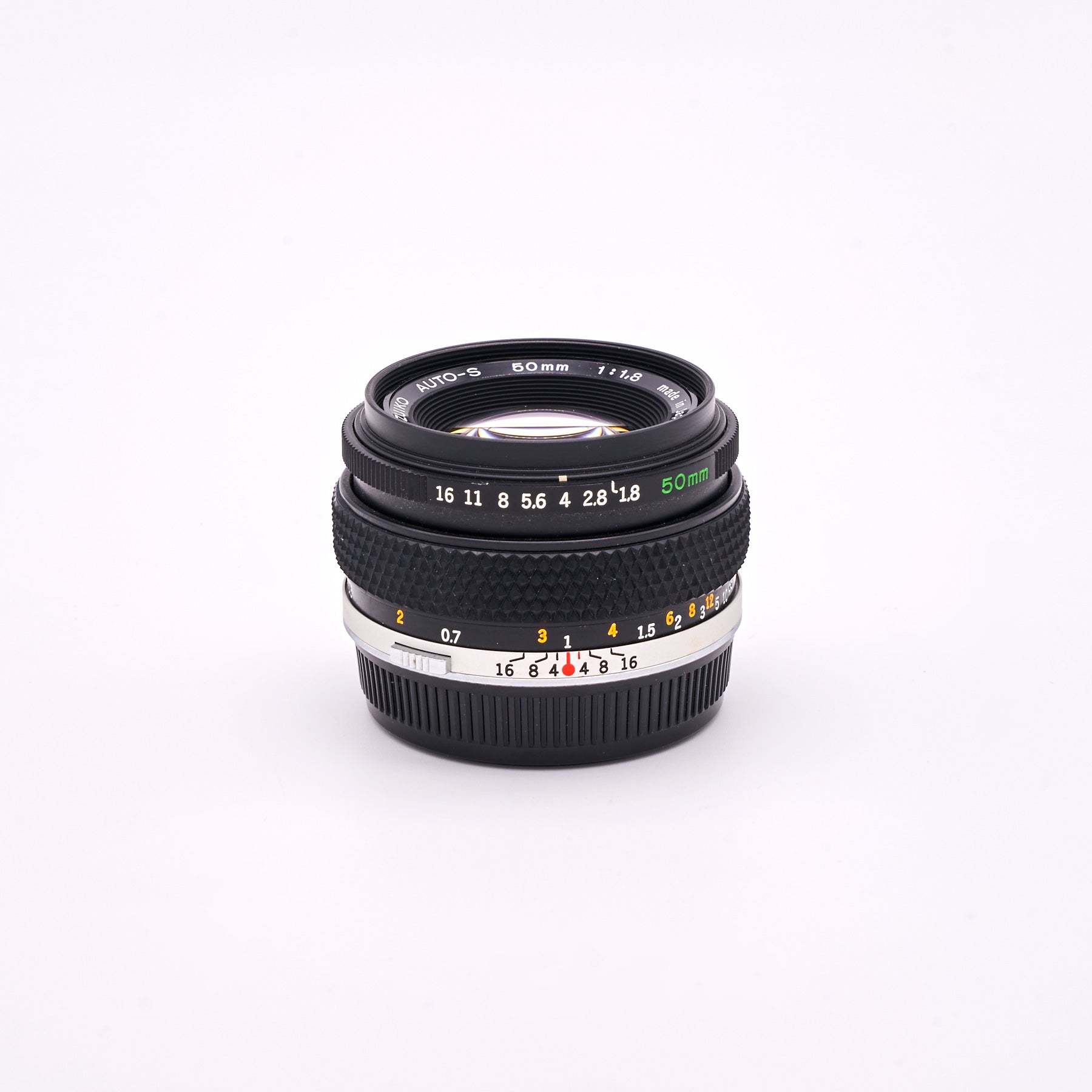Olympus F.Zuiko Auto-S 1.8/50mm (S/N 3832510)