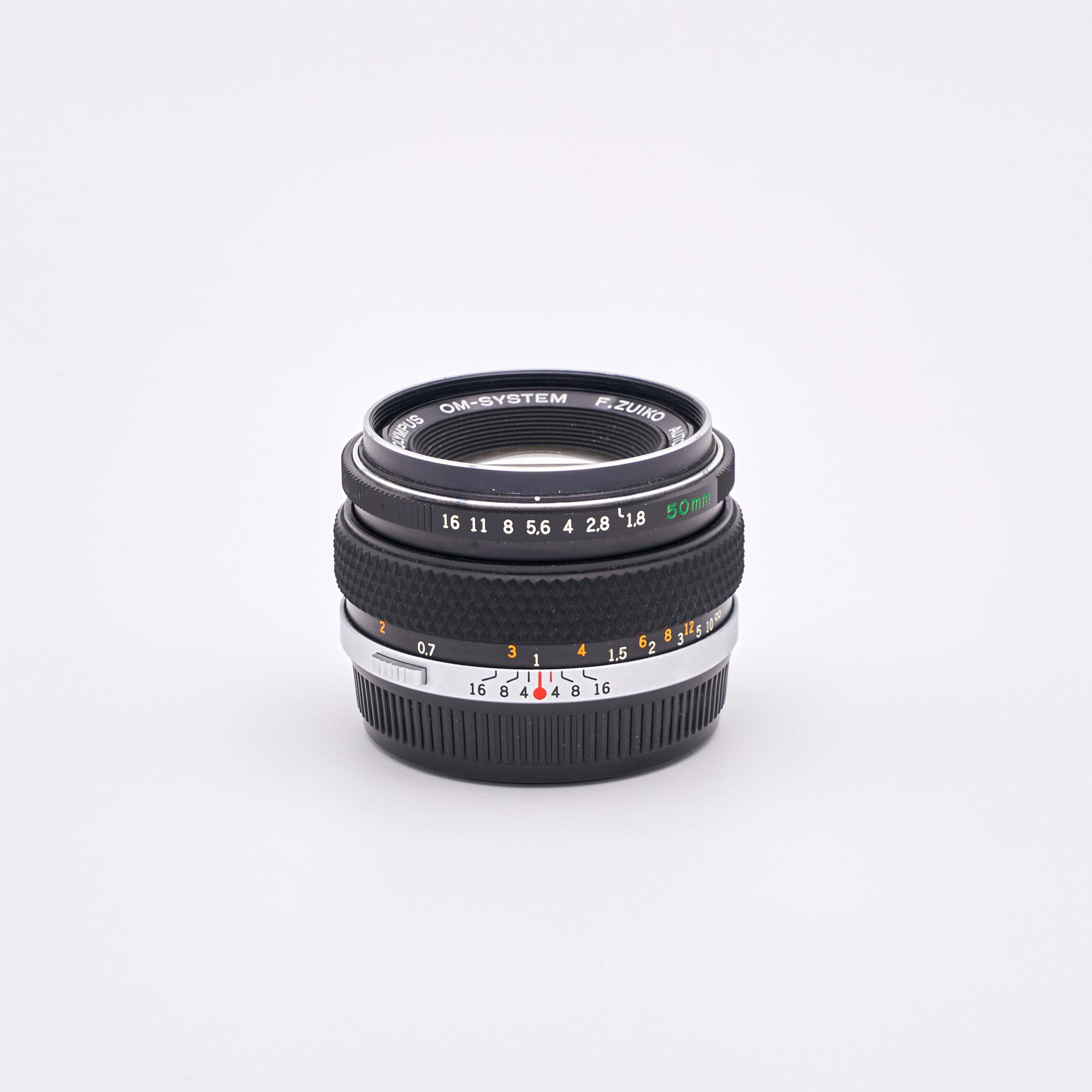 Olympus F.Zuiko Auto-S 1.8/50mm (S/N 478114)