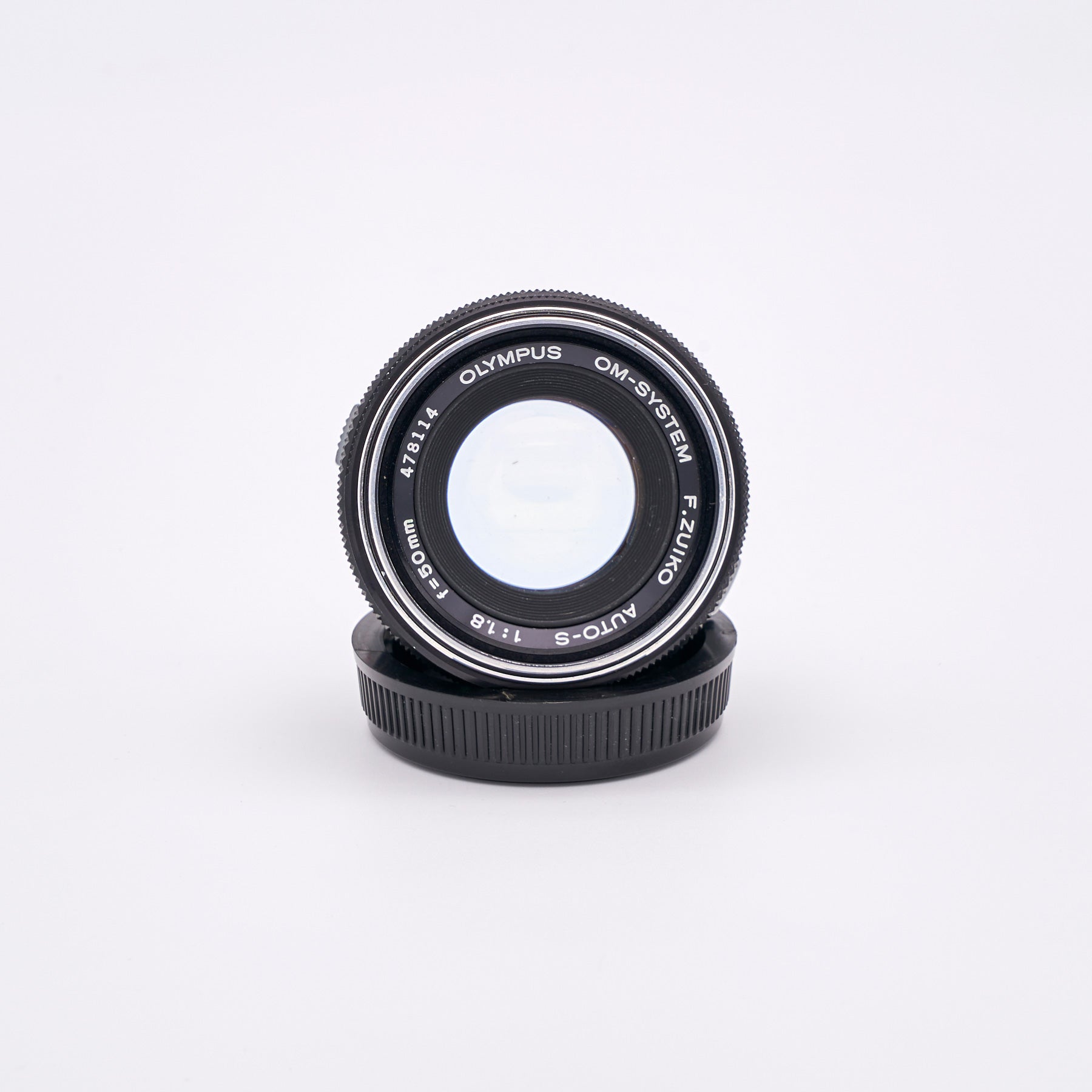 Olympus F.Zuiko Auto-S 1.8/50mm (S/N 478114)