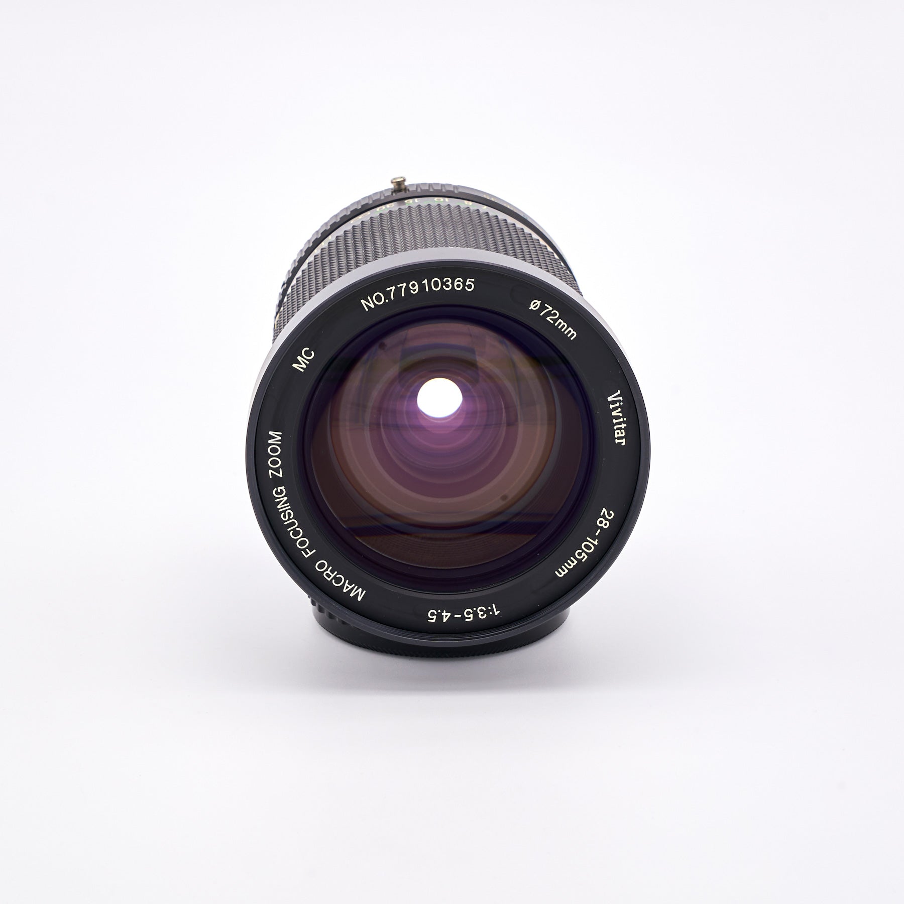 Vivitar Macro Focusing Zoom MC 3.5-4.5/28-105mm (Pentax K) (S/N 77910365)