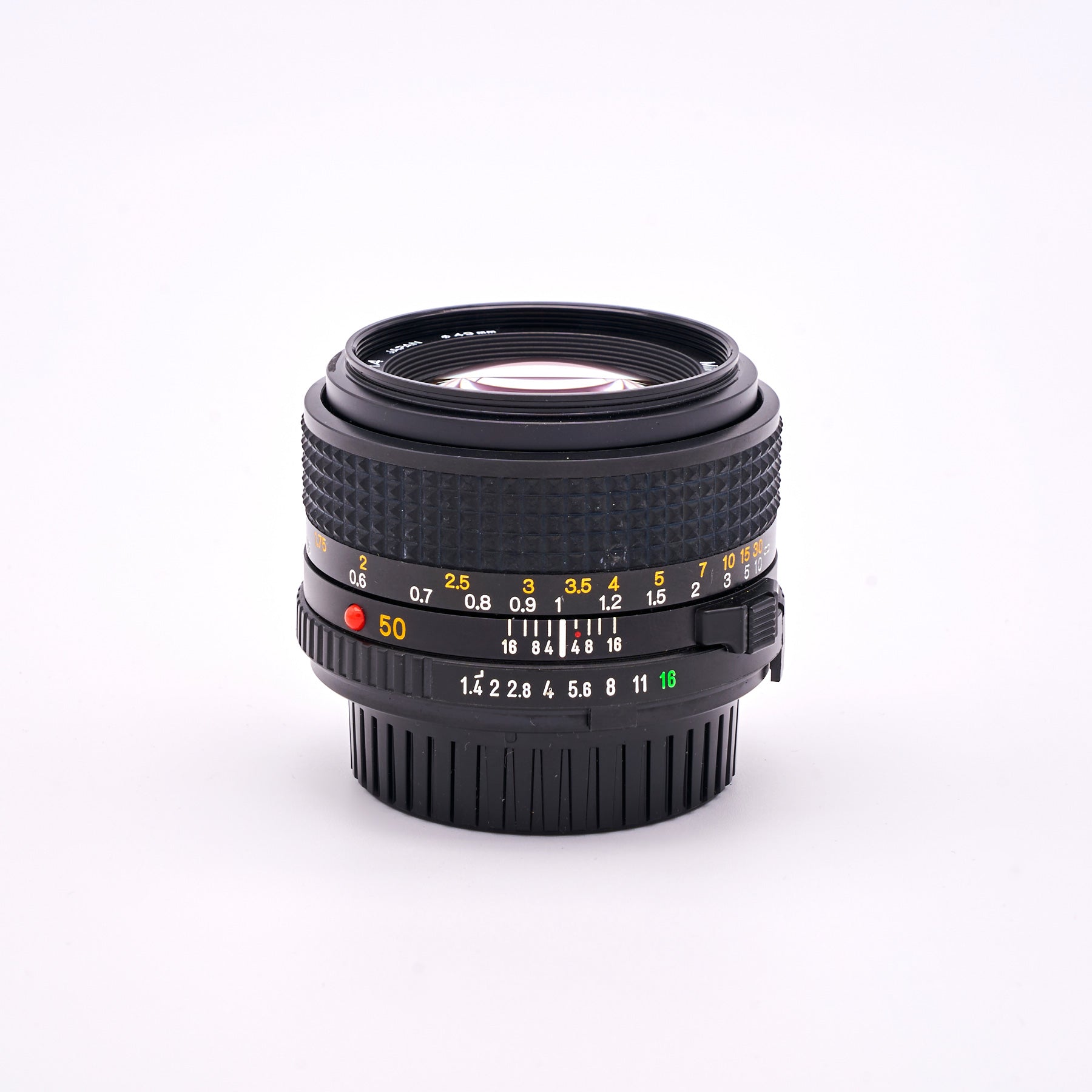 Minolta MD Rokkor 1.4/50mm (S/N 8184212)