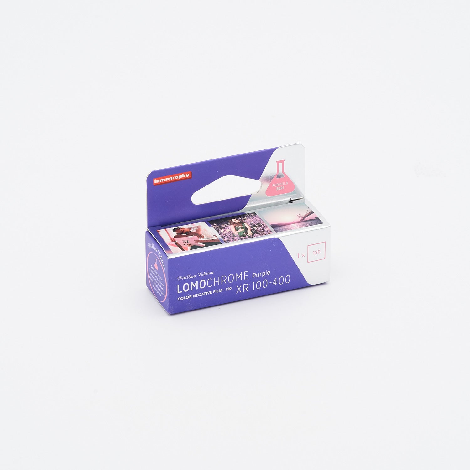 LomoChrome Purple XR (Petillant Edition) Farb-Negativfilm 120 (Mittelformat)