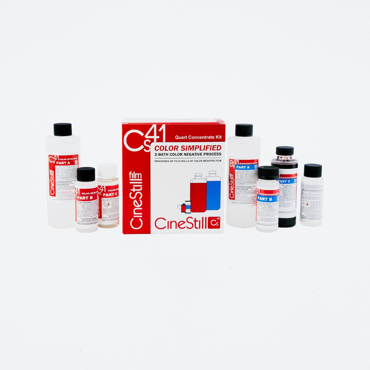 CINESTILL CS41 Color Simplified Quart Kit Pulver für bis zu 24 Filme