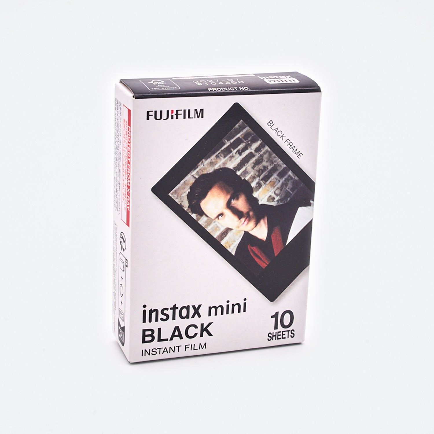 Fuji Instax Mini Color Film Black Frame