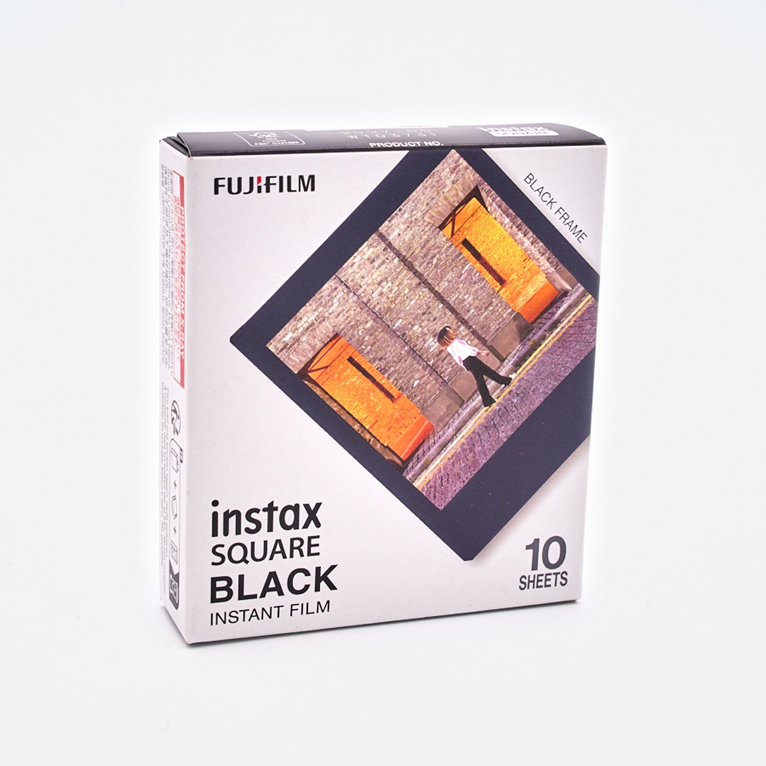 Fuji Instax Square Color Film Black Frame
