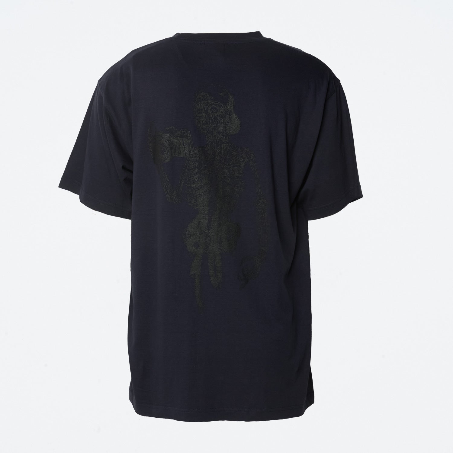 KHROME T-Shirt SKELETT Navy/Black