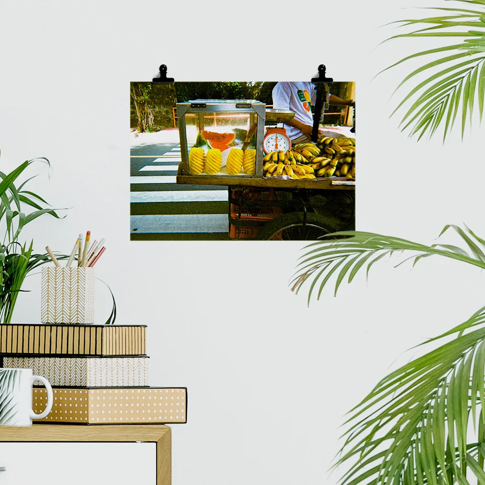 John Bricks Atienza - Fresh Bananas - Poster DIN A3  - Project See What I See