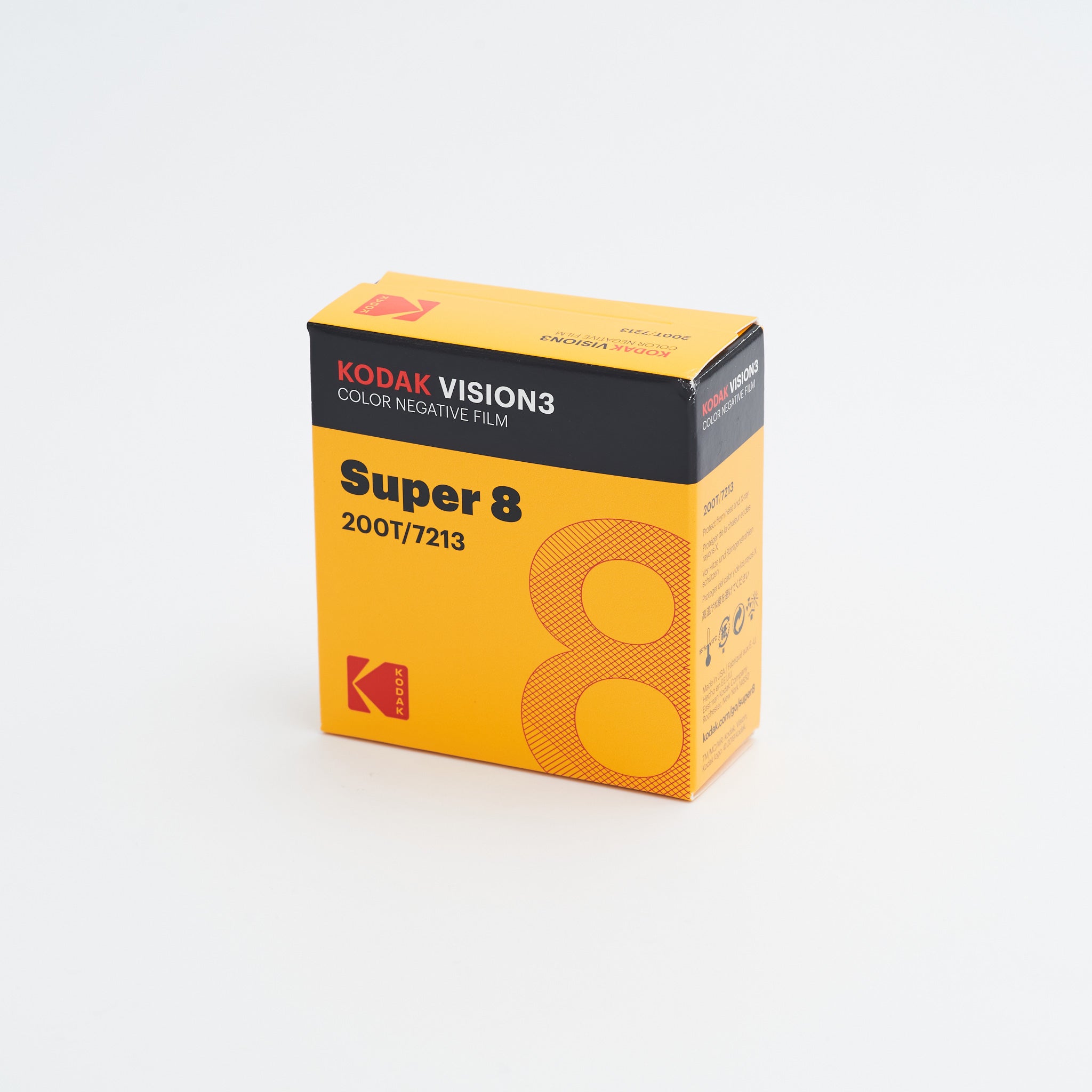 Kodak Vision 3 200T (7213) Farb-Negativfilm Super 8 (Motion-Picture-Film)