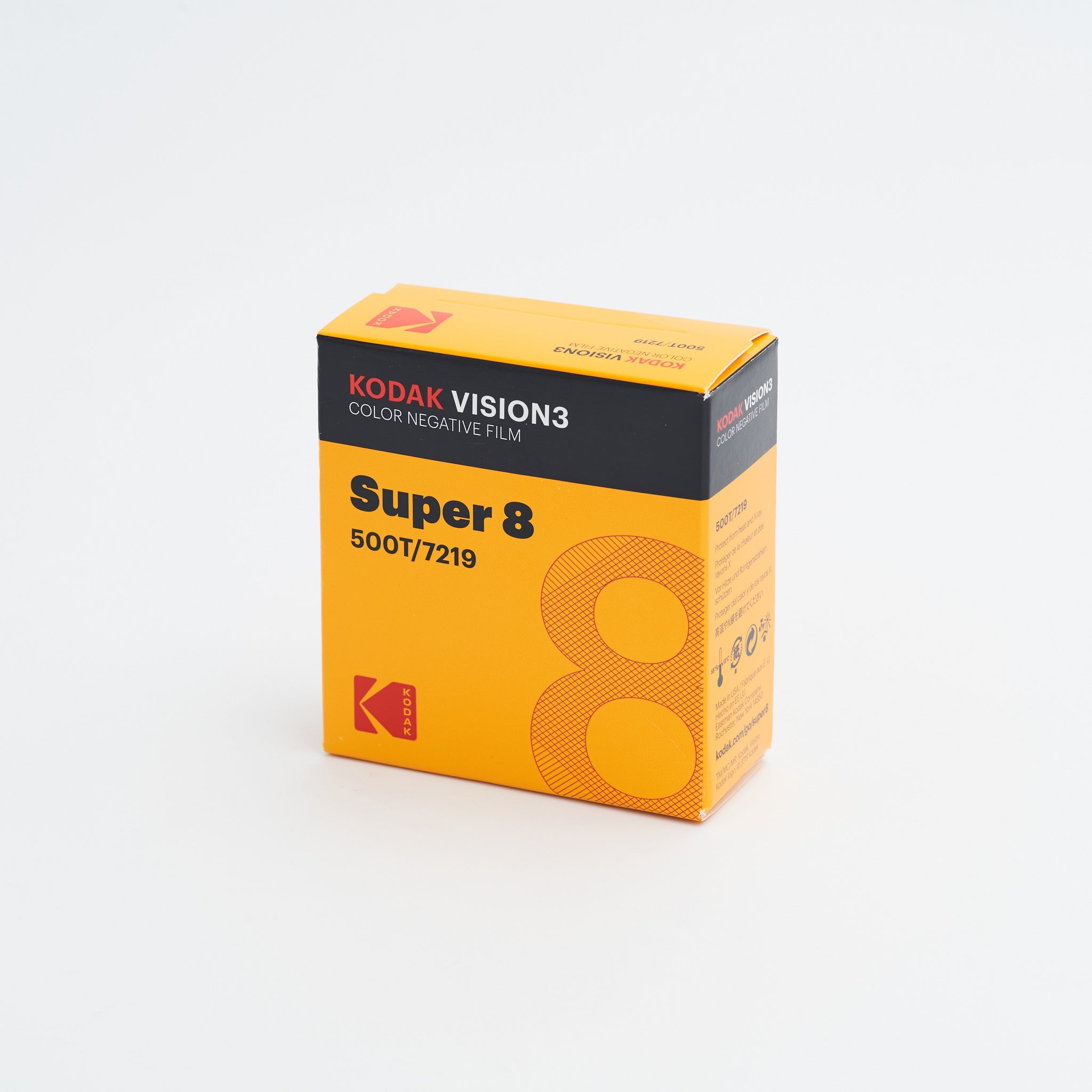 Kodak Vision 3 500T (7219) Farb-Negativfilm Super 8 (Motion-Picture-Film)