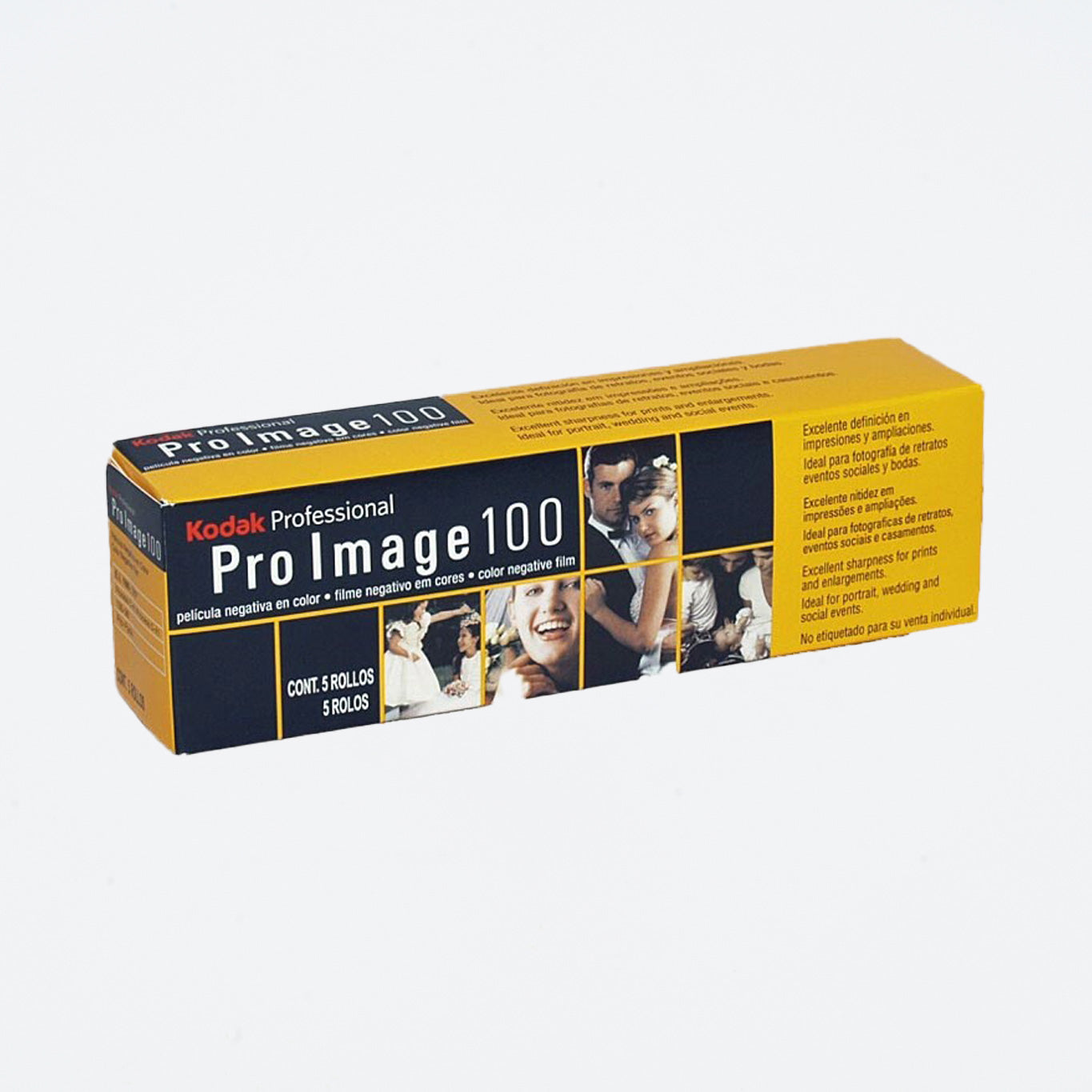 Kodak Pro Image 100 Farb-Negativfilm 135-36 (Kleinbild), 5er-Pack